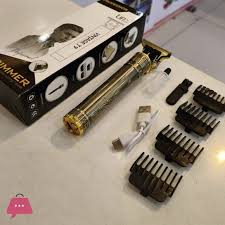 Professional Cordless Hair Trimmer & Beard Clipper - Precision Zero-Gapped T-Blade Shaver for Men