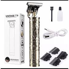 Professional Cordless Hair Trimmer & Beard Clipper - Precision Zero-Gapped T-Blade Shaver for Men