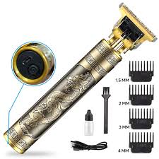 Professional Cordless Hair Trimmer & Beard Clipper - Precision Zero-Gapped T-Blade Shaver for Men